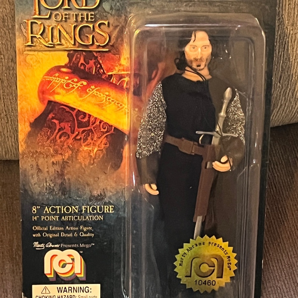 Lord of the Rings Aragorn figure by Mego.